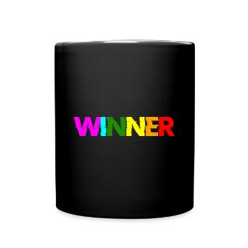 Winner - Full Colour Mug - black - Front
