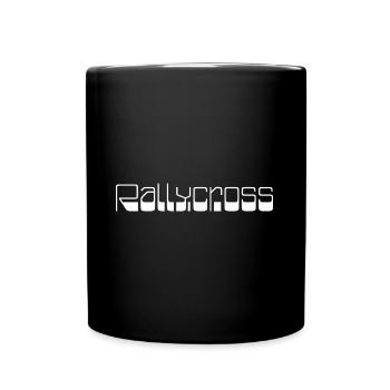 T-Shirt Rallycross - Tasse einfarbig - Schwarz - Vorne