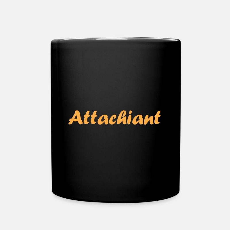 Attachiant - Mug uni - noir