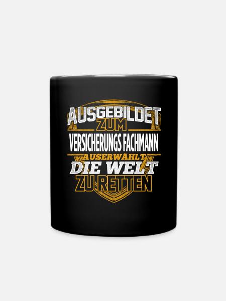VERSICHERUNGS-FACHMANN - Der Auserwählte - Tasse einfarbig - Schwarz