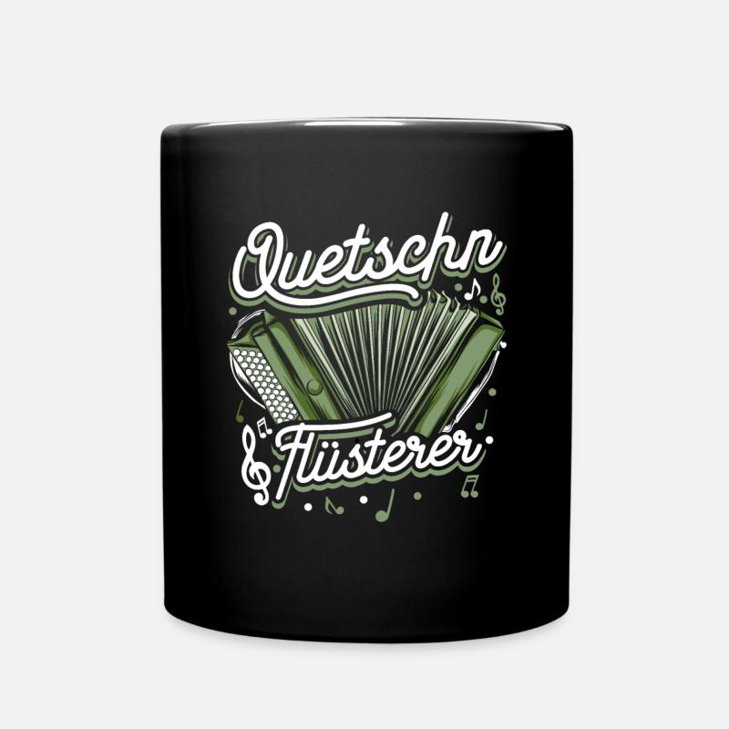 Steirische Harmonika Ziachorgl Quetschn Steiermark - Tasse einfarbig - Schwarz