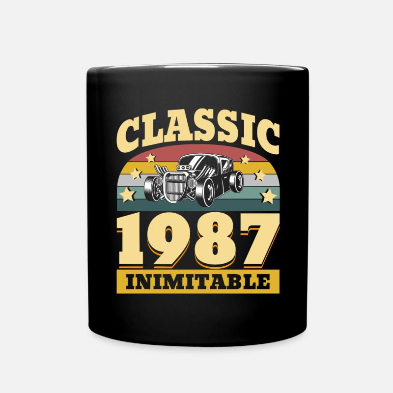 Classique Depuis 1987 - Anniversaire 35 Ans - Mug uni - noir