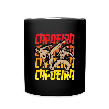 | d’art martial brésilien Capoeira - Mug uni - noir - Devant