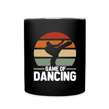 Capoeira Game of Dancing Martial Arts Martial Arts - Full Colour Mug - black - Front