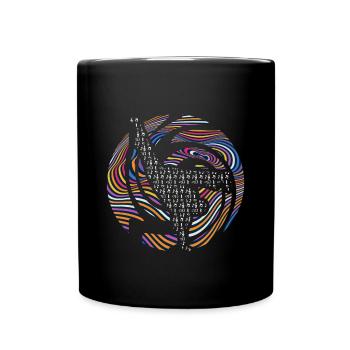 Capoeira Arts Martiaux Brésiliens Arts Martiaux - Mug uni - noir - Devant