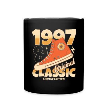 Original Retro Sneakers 1997 25 Years Anniversary - Full Colour Mug - black - Front