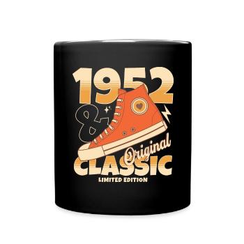 Original Retro Sneakers 1952 70 Years Anniversary - Full Colour Mug - black - Front
