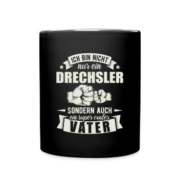 Drechsler - Tasse einfarbig - Schwarz - Vorne