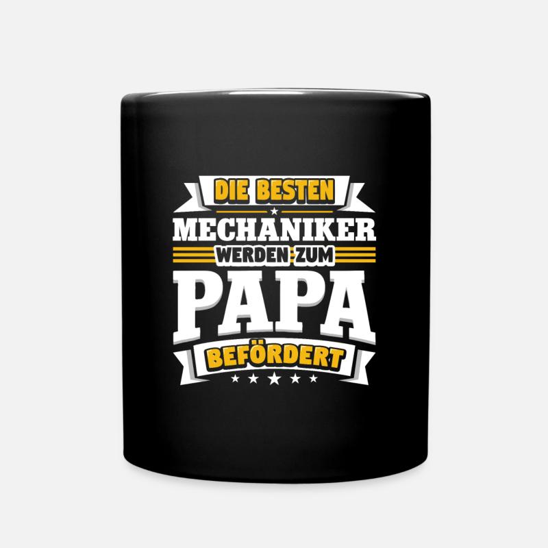 Mechaniker - Tasse einfarbig - Schwarz