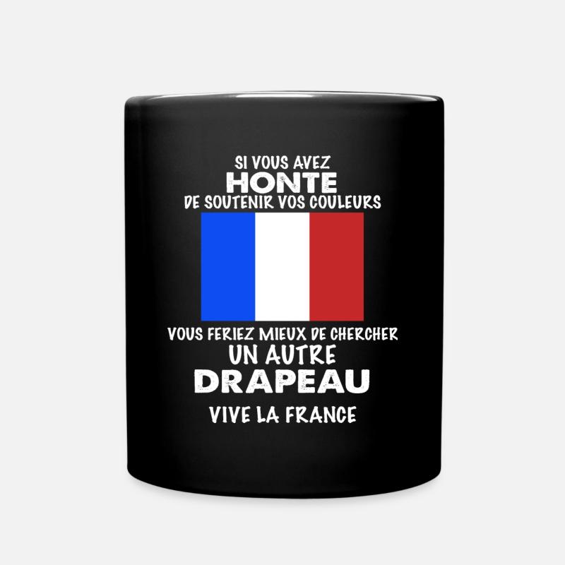 Vive La France - Mug uni - noir