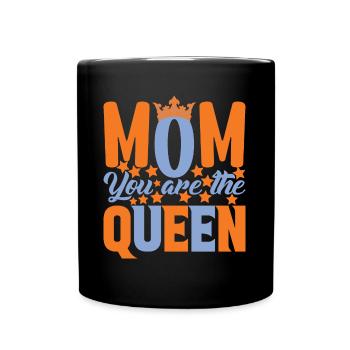 Mom Mother's Day Gift Idea Pregnant - Full Colour Mug - black - Front