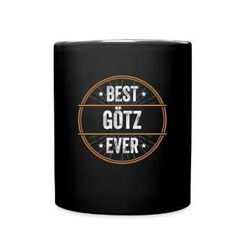 Meilleur cadeau de prénom Götz jamais - Mug uni - noir - Devant