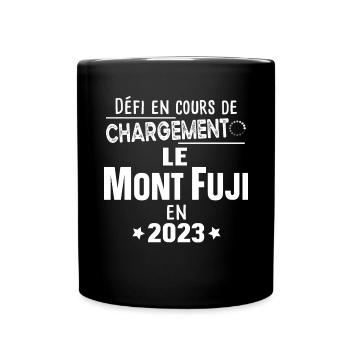 2023 Mont Fuji Japon Montagne Asie - Mug uni - noir - Devant