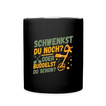 Sondeln Sondel Metalldetektor Schatzsuche - Tasse einfarbig - Schwarz - Vorne