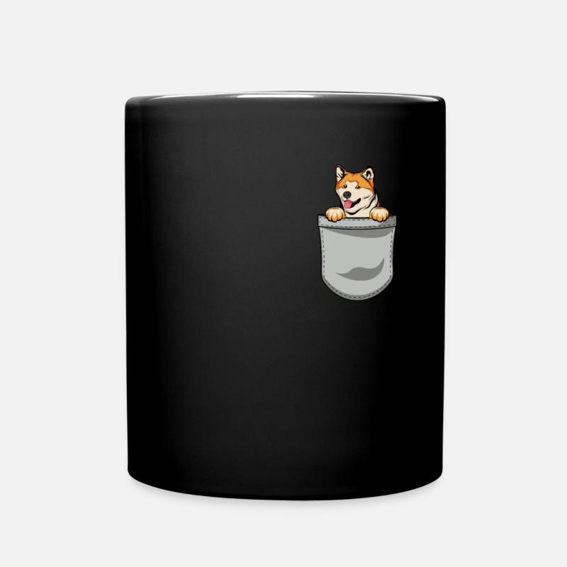 Akita Inu Chiens Cadeaux - Mug uni - noir