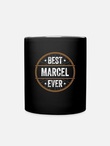 Meilleur cadeau de prénom Marcel Ever - Mug uni - noir