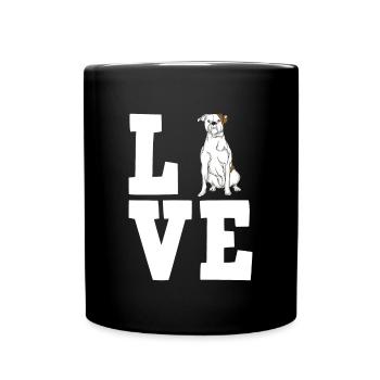 American Bulldog Chiens Cadeaux - Mug uni - noir - Devant