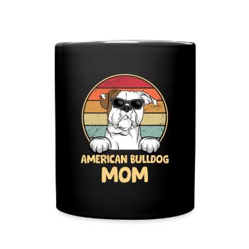 American Bulldog Chiens Cadeaux - Mug uni - noir - Devant