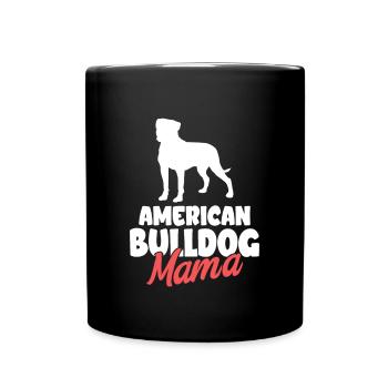 American Bulldog Chiens Cadeaux - Mug uni - noir - Devant