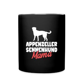 Appenzeller Mountain Dog Cadeau Chiens - Mug uni - noir - Devant