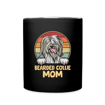 Bearded Collie Gift Chiens - Mug uni - noir - Devant