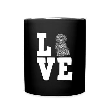 Bolonka Zwetna Chiens cadeaux - Mug uni - noir - Devant