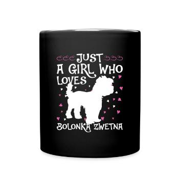 Bolonka Zwetna Chiens cadeaux - Mug uni - noir - Devant