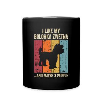 Bolonka Zwetna Chiens cadeaux - Mug uni - noir - Devant