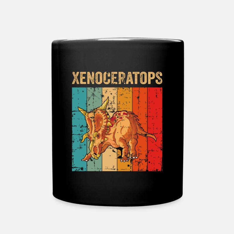 Xenoceratops Dinosaure Enfants Dino Cadeau - Mug uni - noir