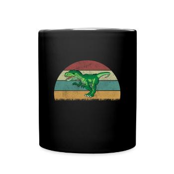 Allosaurus Dinosaure Enfants Dino Cadeau - Mug uni - noir - Devant