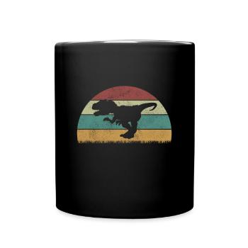 Allosaurus Dinosaure Enfants Dino Cadeau - Mug uni - noir - Devant
