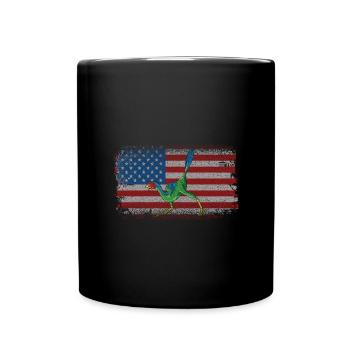 xxx Dinosaur Kids Dino Gift - Full Colour Mug - black - Front