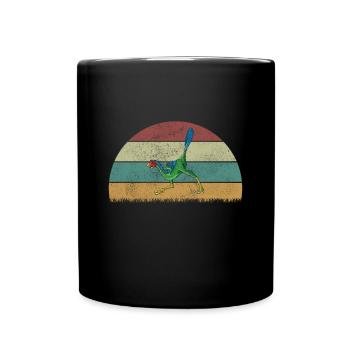 xxx Dinosaur Kids Dino Gift - Full Colour Mug - black - Front