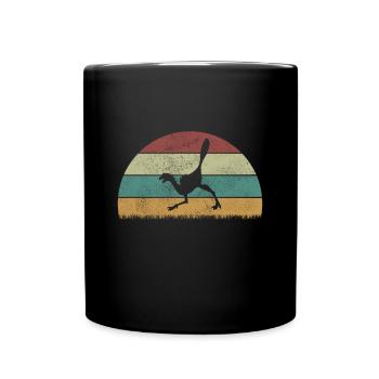 xxx Dinosaur Kids Dino Gift - Full Colour Mug - black - Front
