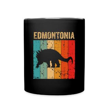 Edmontonia Dinosaur Children Dino Gift - Mug uni - noir - Devant