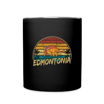 Edmontonia Dinosaur Children Dino Gift - Mug uni - noir - Devant