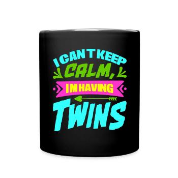 Mère Enceinte Bébé Nourrisson T-shirt Maman - Mug uni - noir - Devant