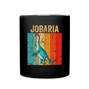 Jobaria Dinosaur Children Dino Gift - Full Colour Mug - black - Front