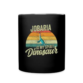 Jobaria Dinosaur Children Dino Gift - Full Colour Mug - black - Front