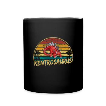 Kentrosaurus Dinosaure Enfants Dino Cadeau - Mug uni - noir - Devant