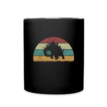 Kentrosaurus Dinosaure Enfants Dino Cadeau - Mug uni - noir - Devant