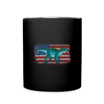 Leptoceratops Dinosaure Enfants Dino Cadeau - Mug uni - noir - Devant