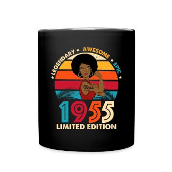 Anniversaire 1955 awesome limited edition - Mug uni - noir - Devant