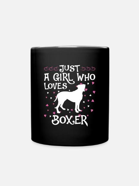 Propriétaire de chien boxeur allemand - Mug uni - noir