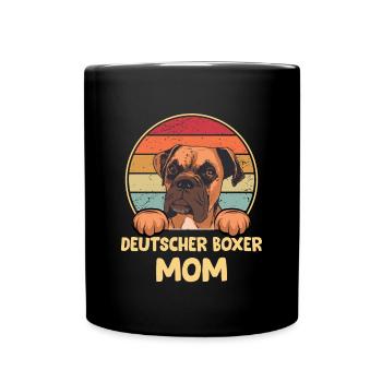 Propriétaire de chien boxeur allemand - Mug uni - noir - Devant