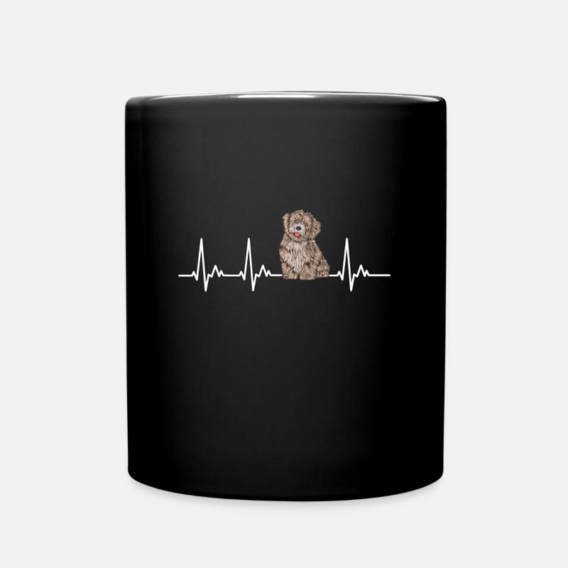 Havaneser Hund Dog Hundehalter - Tasse einfarbig - Schwarz