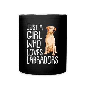 Labrador Dog Dog Propriétaire de chien - Mug uni - noir - Devant