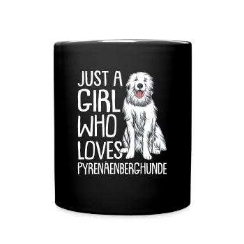 Pyrenean Mountain Dog Dog Dog Dog Owner - Full Colour Mug - black - Front