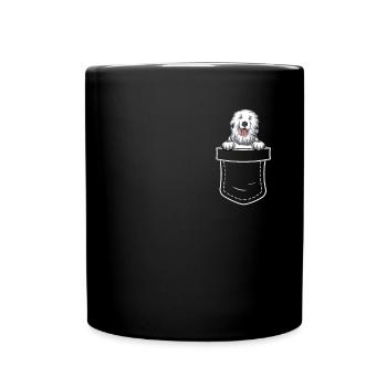 Pyrenean Mountain Dog Dog Dog Dog Owner - Full Colour Mug - black - Front