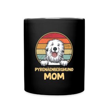 Pyrenean Mountain Dog Dog Dog Dog Owner - Full Colour Mug - black - Front